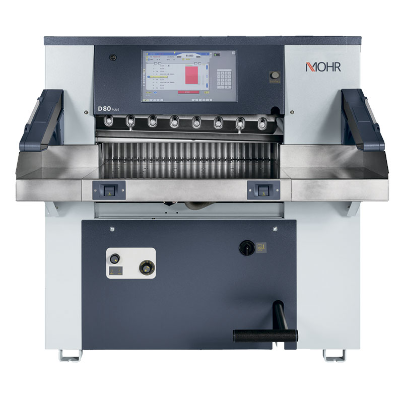 Купить Машина бумагорезательная гидравлическая MOHR D 80 PLUS – Printconsulting Машина бумагорезательная гидравлическая MOHR D 80 PLUS – фото оборудования